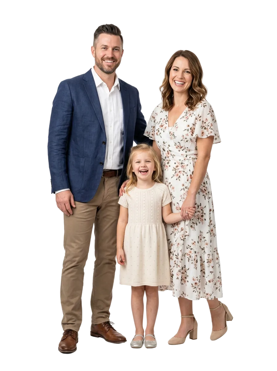 Família feliz